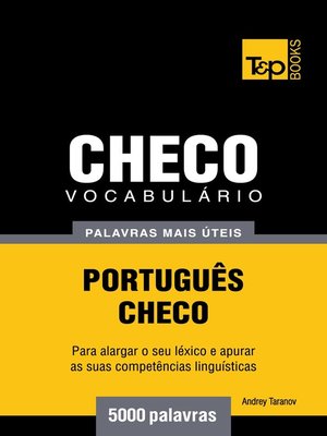 cover image of Vocabulário Português-Checo